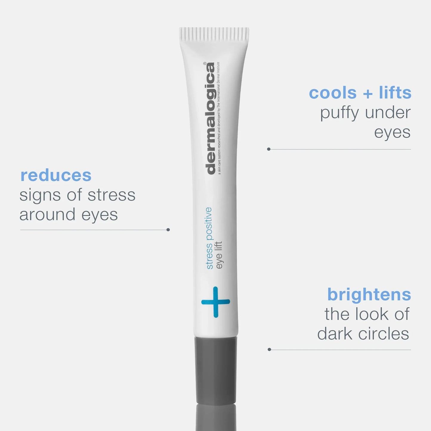 Stress positive eye lift